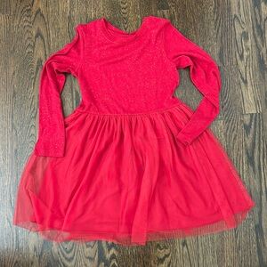 Cat & Jack sweater & tulle dress- size M